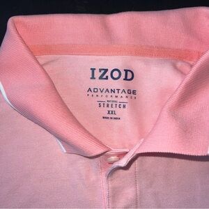 Izod Advantage Performance Pink Polo XXL